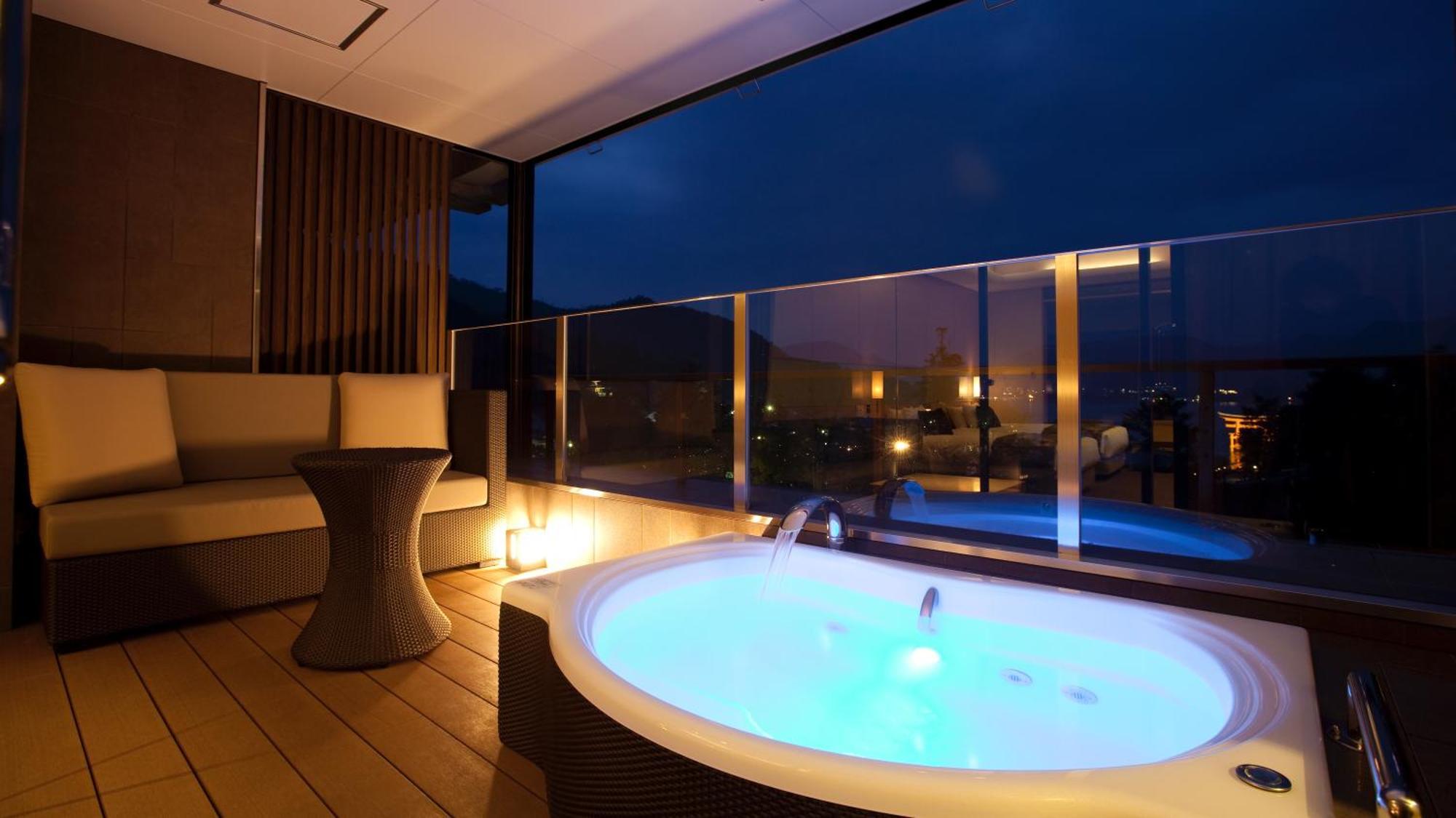 มิยาจิมะ แกรนด์ โฮเทล อาริโมโตะ Hotel ฮัทสึไคชิ ภายนอก รูปภาพ