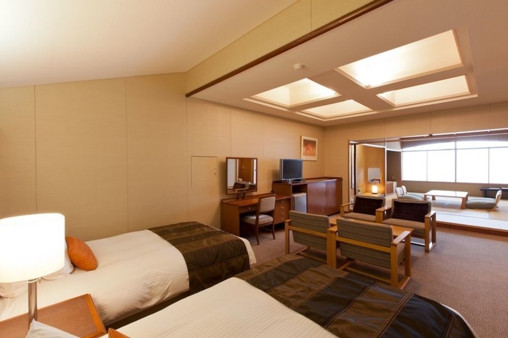 มิยาจิมะ แกรนด์ โฮเทล อาริโมโตะ Hotel ฮัทสึไคชิ ภายนอก รูปภาพ